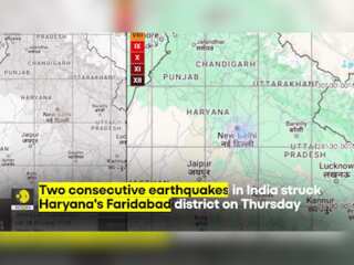 Earthquakes Jolt Haryana's Faridabad district, tremors felt across Delhi-NCR