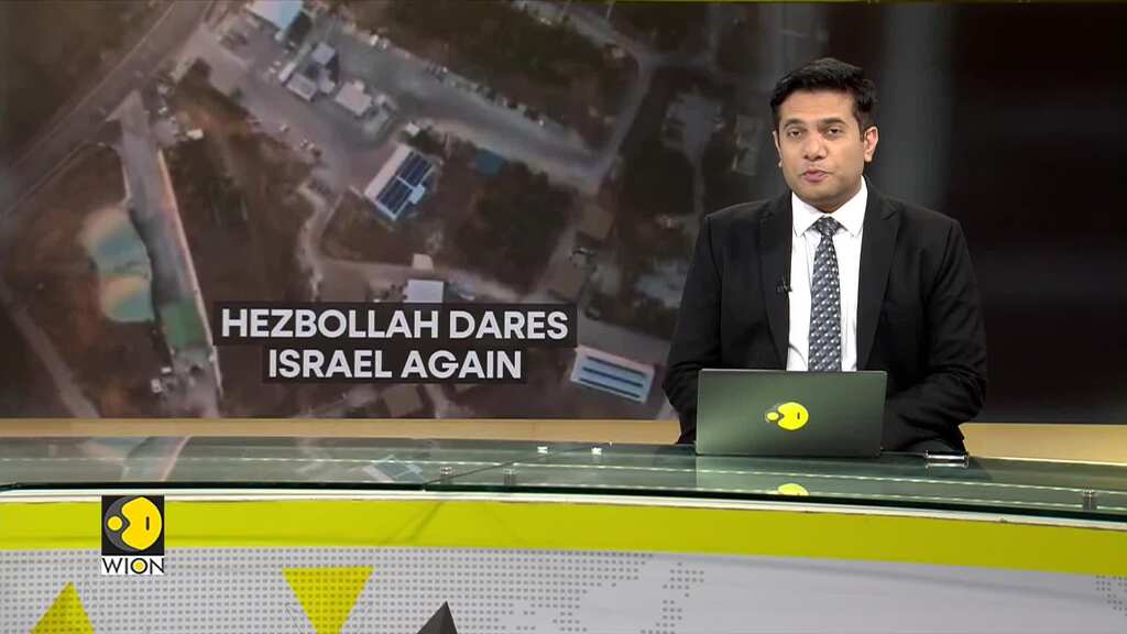 Israel-Hezbollah Conflict: Hezbollah releases drone footage of Ramat David airbase