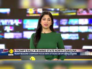 Trump rallies in North Carolina: Former President says Biden quit because he was losing polls