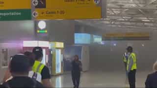 Nine injured, hundreds evacuated in New York's JFK Airport fire