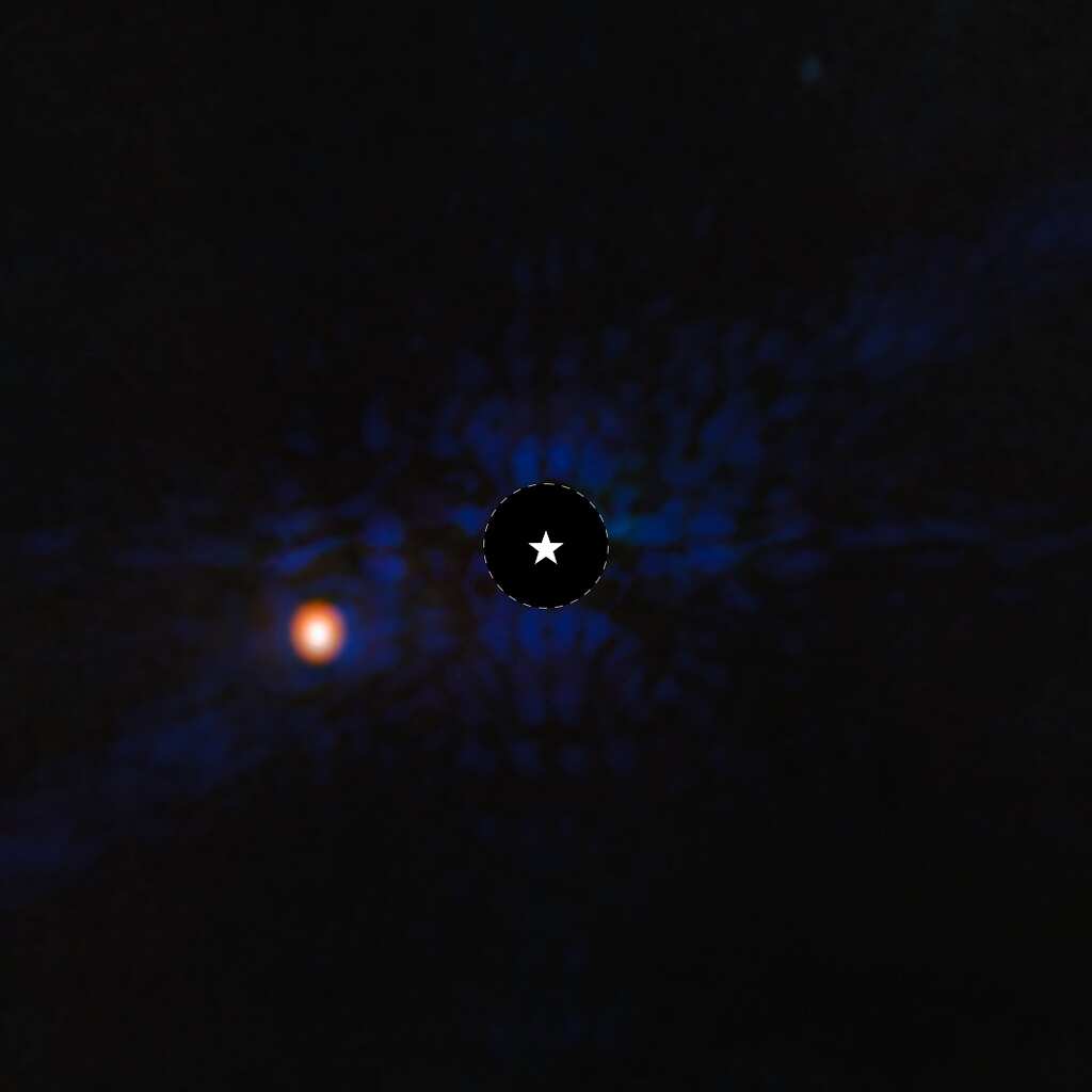 James Webb telescope captures one of the coldest exoplanets, 6 times the size of Jupiter, 12 light years away