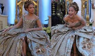 Did you know Jennifer Lopez's Victorian-era gown was designed by Manish Malhotra?