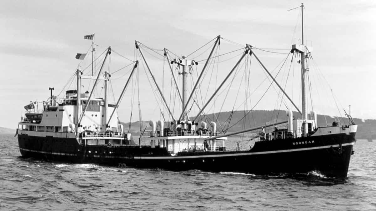 Australia's biggest maritime mystery solved as MV Noongah's shipwreck found after 55 years