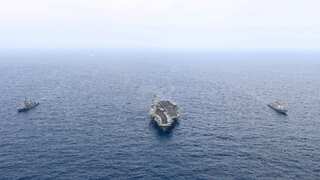 Chinese students arrested for capturing drone footage of US aircraft carrier in South Korea