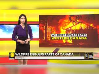 Canada: Wildfire devastates Western Canadian tourist town of Jasper