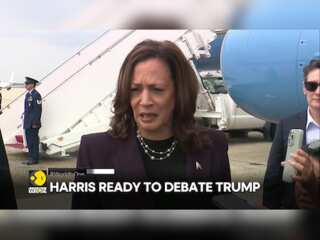 US: Kamala Harris ready to debate Trump | Biden press Netanyahu for Gaza truce