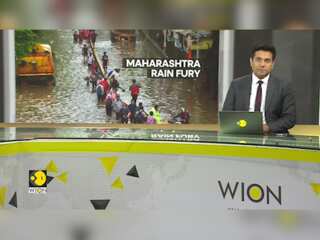 Incessant monsoon rains in India's western state of Maharashtra