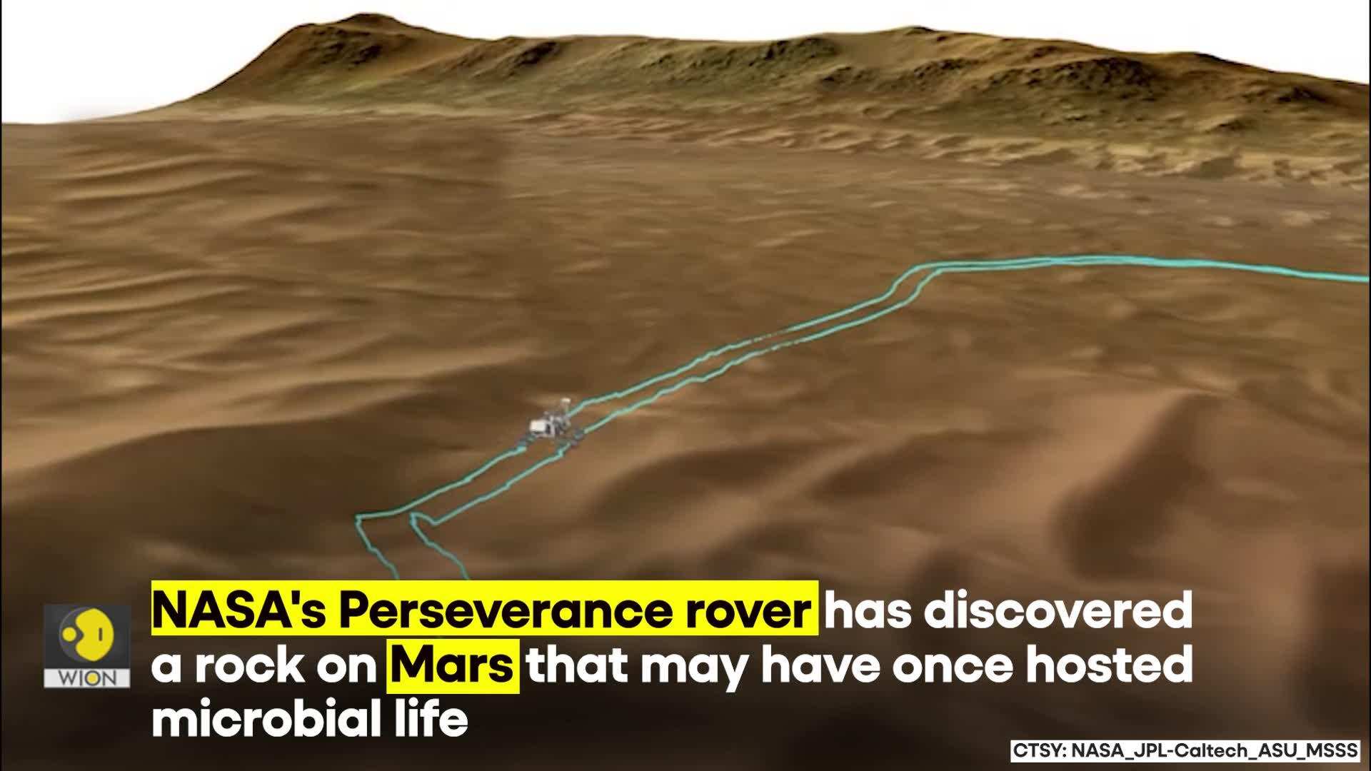 NASA Perseverance rover discovery hints at microbial life on Mars