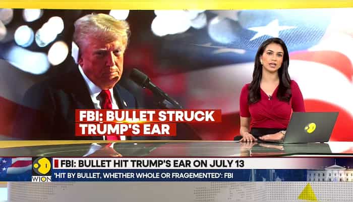 Bullet or fragment of one struck Trump's ear: FBI