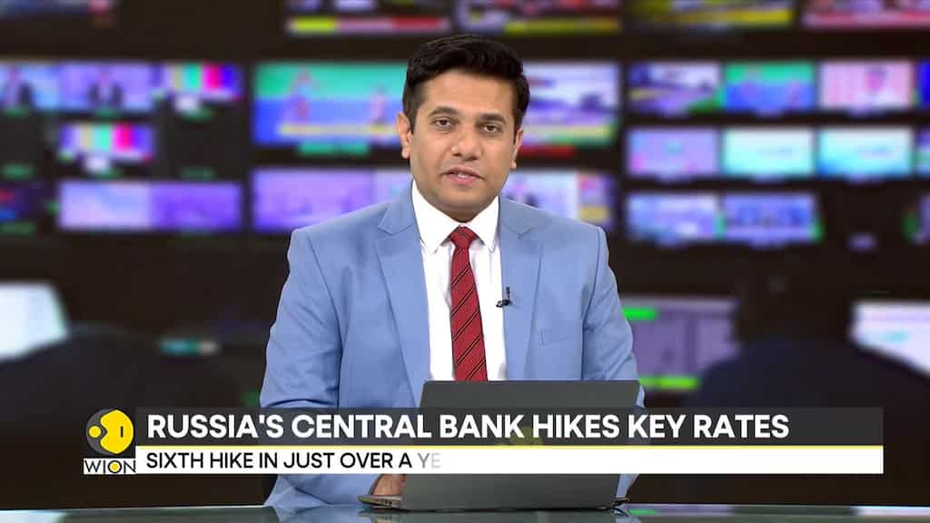 Russia's Central Bank raises its key interest rates to 18%