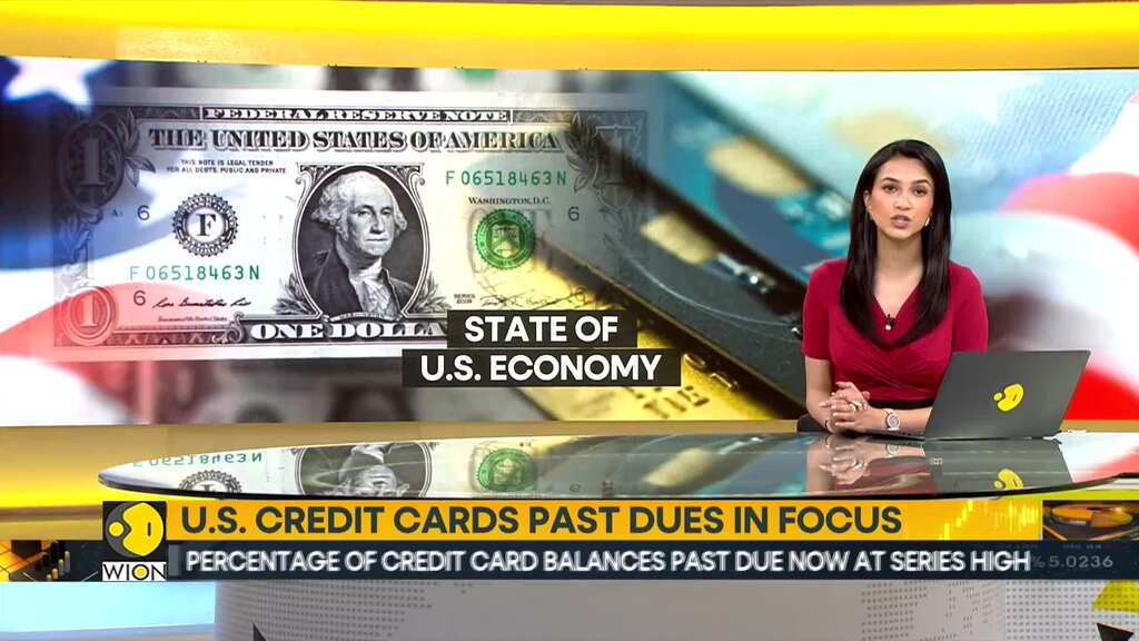 Credit card dues show financial troubles