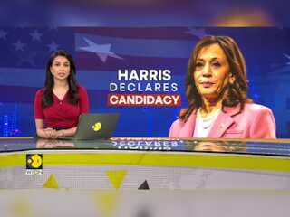 US: Kamala Harris announces candidacy by signing official forms