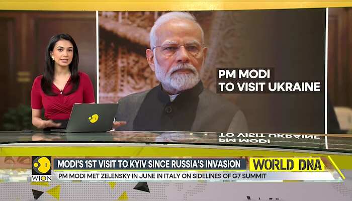 Indian PM Modi likely to visit Ukraine on August 23