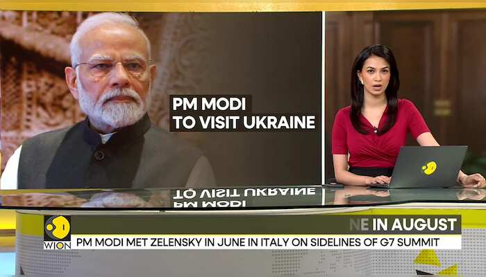 Indian Prime Minister Narendra Modi to visit Ukraine in August
