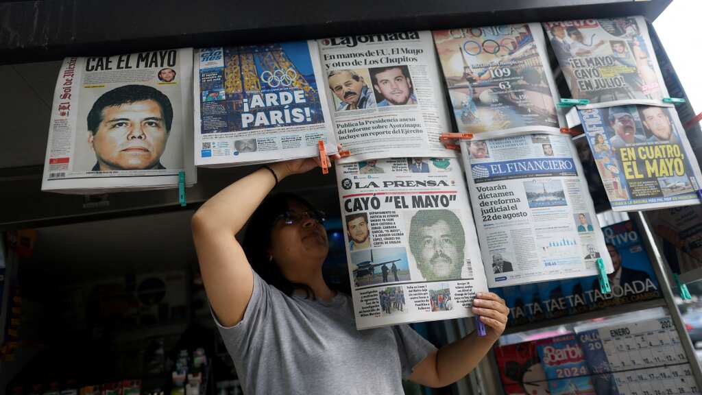 Arrested Mexican drug lord 'El Mayo' pleads not guilty to US drug charges