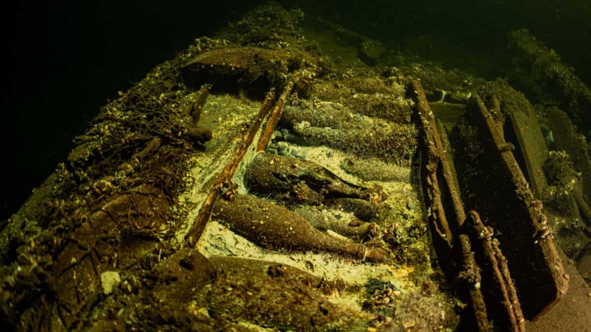 19th-century shipwreck discovered loaded with over 100 champagne bottles and valuable mineral water