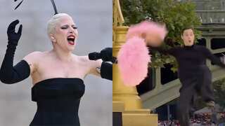 Dancer falls off-stage during Lady Gaga's Paris Olympics Opening Ceremony performance