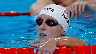 Katie Ledecky sets up 400m showdown with champion Titmus after record run in Paris Olympics 2024