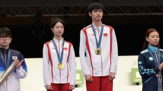 Paris Olympic Games 2024: China's Huang and Sheng become first gold medal winners at Summer Games