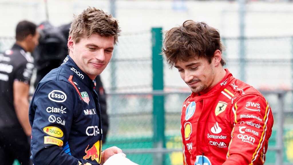 Formula One: Penalised Max Verstappen tops qualifying, Charles Leclerc takes pole