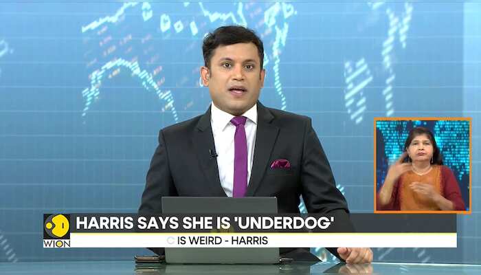 US elections: Harris says she is 'underdog,' Trump goes on offence
