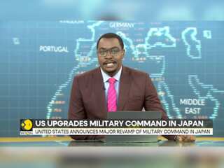 The US announces major revamp of military command in Japan