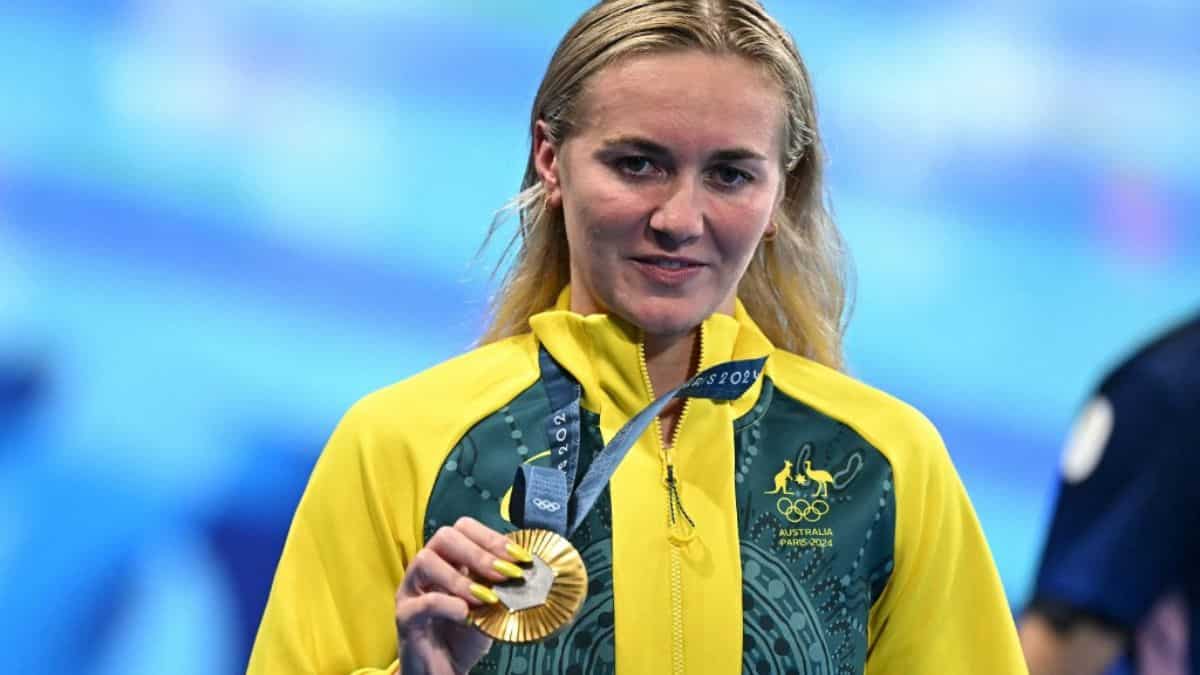 Paris Olympics 2024: Ariarne Titmus retains gold in 400m freestyle as Katie Ledecky settles for bronze