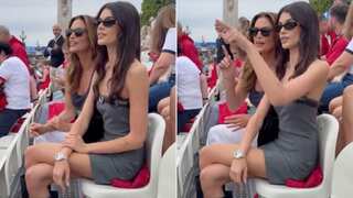 Cindy Crawford and Kaia Gerber make stylish appearances at Olympics 2024