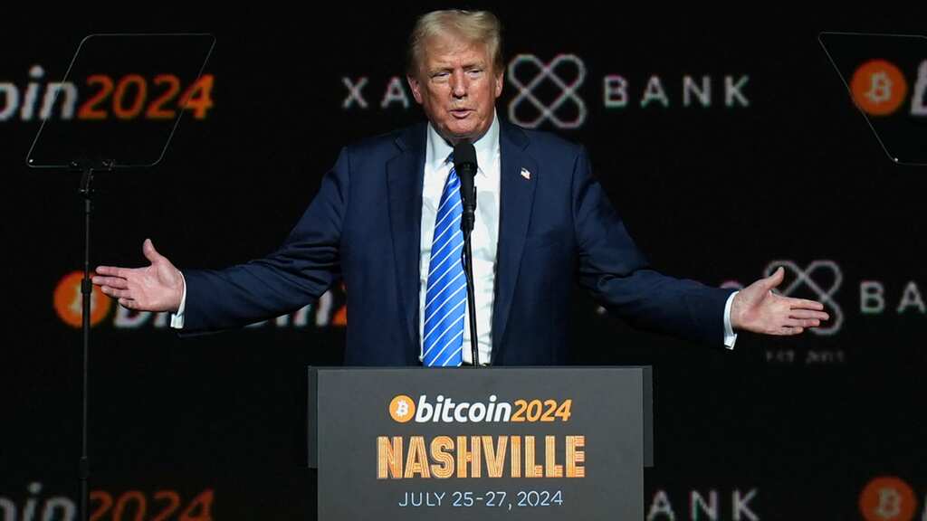 'China will dominate' if US ignores crypto, warns Trump at Bitcoin 2024 convention