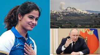 Top 10 world news: Manu Bhaker wins India's first medal at Paris Olympics; Israel targets Hezbollah, & more
