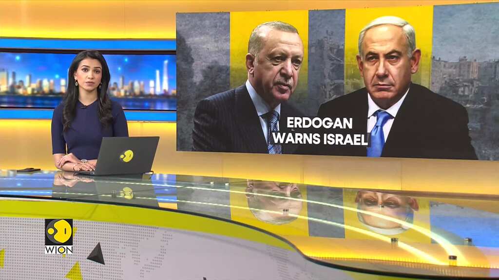 Turkish President Erdogan warns, 'Turkiye might enter Israel to help Palestinians'
