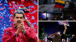 Venezuela election: President Nicolas Maduro wins third term, opposition rejects result