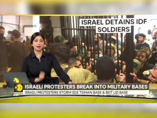 Israel protesters storm bases after IDF detains soldiers, IDF says 'storming hurt national security'