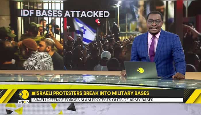 Israeli protesters break into military bases after 9 soldiers detained