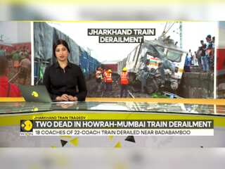 Jharkhand Train Tragedy: 18 out of 22 coaches of Howrah-Mumbai train derailed, 2 dead