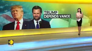 US: Donald Trump defends JD Vance over 'childless cat ladies' remark