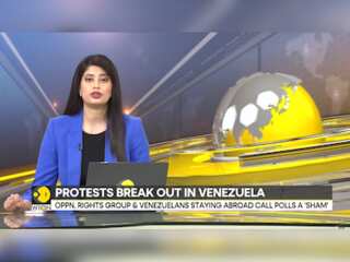 Venezuela election: Tensions rise as anti-government protests grow in Caracas