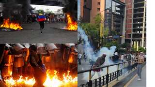 Venezuelans clash with police following disputed election results