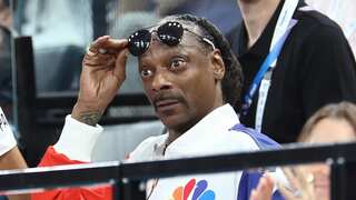Snoop Dogg impresses fans with custom tees at Olympics 2024
