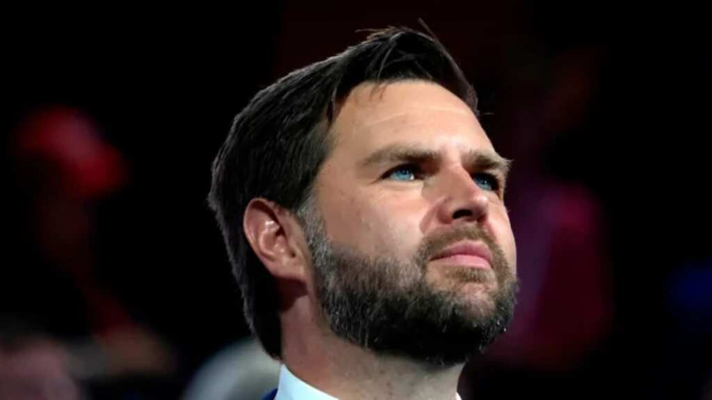 Does JD Vance wear eyeliner? Social media seems to think so