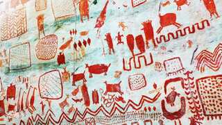 Scientists find rare rock art in caves of Amazon telling different tale of humans and animals
