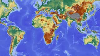 South America and Africa once tore apart and formed an oceanic crust. Its evidence lies in Angola