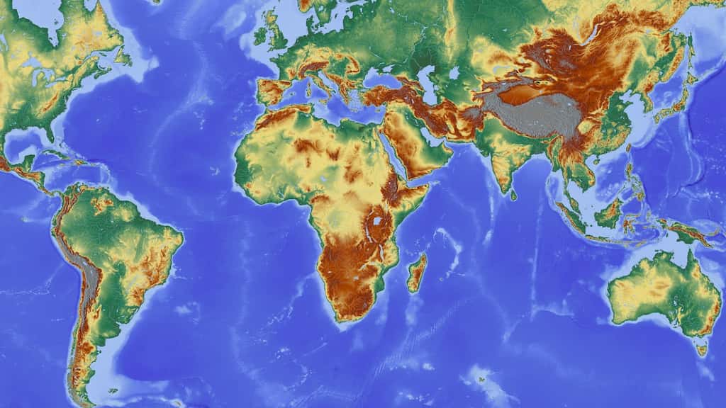South America and Africa once tore apart and formed an oceanic crust. Its evidence lies in Angola