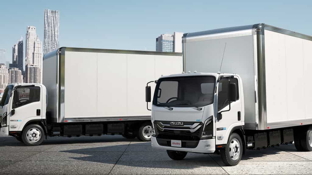 Isuzu NRR-EV medium duty electric truck earns 50-state approval