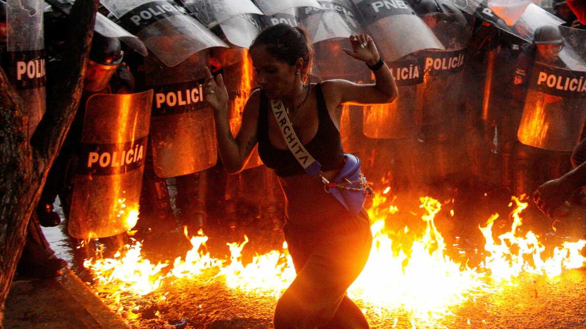 Venezuelans protest President Maduro's re-election after 'exceptional manipulation' in polls
