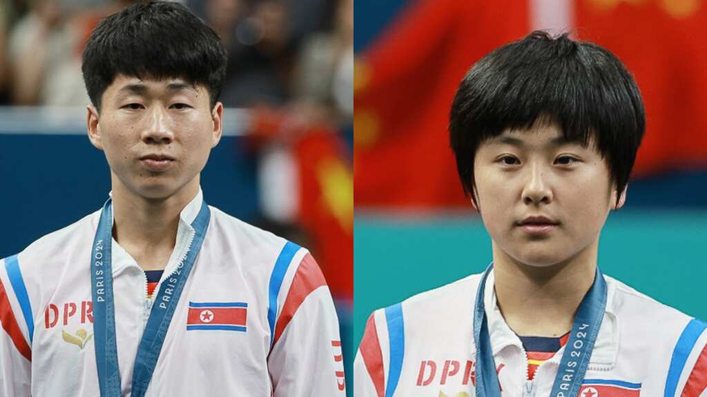 Paris Games: North Korea wins silver in mixed-doubles table tennis for maiden Olympics medal