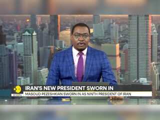 Iran: Masoud Pezeshkian sworn in as new President