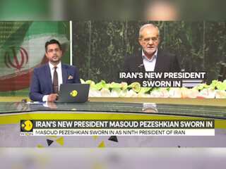 Iran's Masoud Pezeshkian swear in as ninth President, vows to remove western sanctions