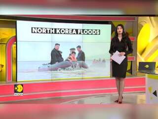 North Korea flooding: Kim Jong-un surveys massive flooding