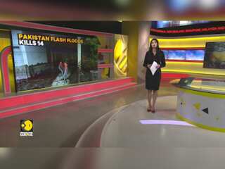 Flash floods triggered by monsoon rain